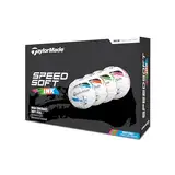 TaylorMade New SpeedSoft Ink 25 Golfbälle, mehrfarbig