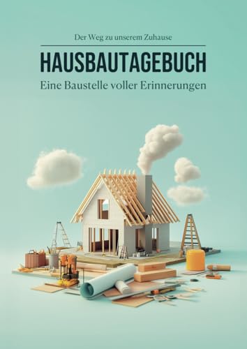 Hausbau Tagebuch - Eine Baustelle voller Erinnerungen: Hausbau & Eigenheim: Ein Bautagebuch zum Ausfüllen, zur Planung, Dokumentation und ... Geschenk unverzichtbar für jeden Bauherren!