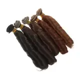 JOINPAYA 5stücke Teiliges Puppenhaarverlängerungen Lockige Puppenperücken Aus Synthetischem Haar Für DIY Puppen-haarkunst Und Zubehör Erhältlich
