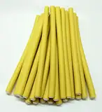 AKTION - Restposten - 2.Wahl Artikel - Papilotten - Flex-Wickler Set nach Wahl - 10 mm gelb (von deutschem Friseurbedarf-Fachhändler!) (24 Stck. ohne Tasche)