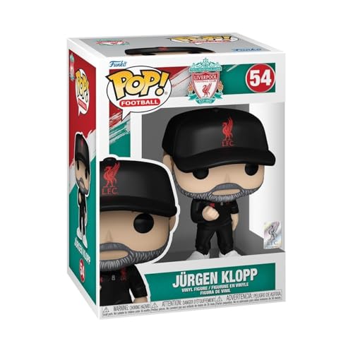 Funko POP! Soccer: Liverpool FC - Jurgen Klopp - Vinyl-Sammelfigur - Geschenkidee - Offizielle Handelswaren - Spielzeug Für Kinder Und Erwachsene - Sports Fans - Modellfigur Für Sammler Und Display