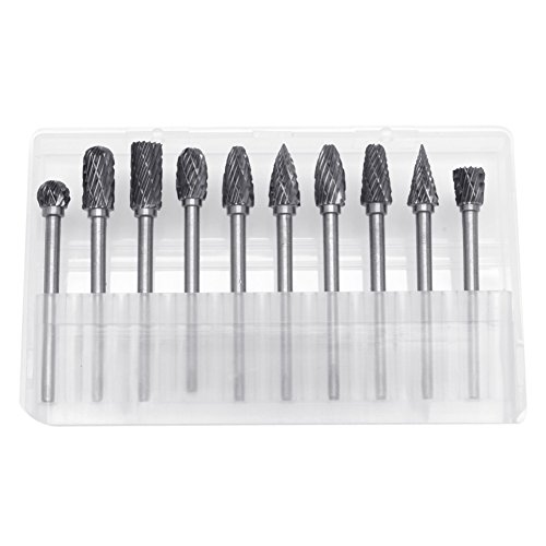 NOPOXA Frässtift-Set, 6 mm, 10 Stück