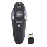 Shinekoo Presentation Clicker 2.4GHz Wireless USB Powerpointer Presenter Pen, Clicker für Powerpoint, Powerpoint PPT Fernbedienung für Schule Büro