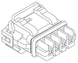 Molex Mizu-P25 Automotive, Kfz-Steckverbinder, Buchse, 2-polig / 1-reihig