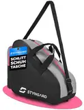 STYNGARD Schlittschuhtasche Damen & Herren Schlittschuhe Tasche - Inlinertasche für Eislaufschuhe und Inlineskates Tasche aus robustem Material - Modell Montreal (Schwarz-Pink)