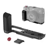 SMALLRIG X100VI Handgriff L-Shape Grip L-förmiger Griff für FUJIFILM X100VI und X100V Kameras, integrierte Schnellwechselplatte für Arca, Leichter Silikon-Seitengriff, mit Auslöser - 4556