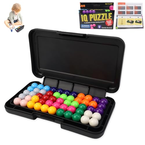 FSWWSF Iq Spiele Iq Puzzler Pro Mit 120 Herausforderungen Iq Fit FüR Kinder Ab 8 Jahre Und Erwachsene Puzzlespiele FüR Kinder Entspannung Und Dekompression