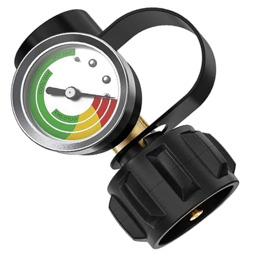 PropanTank-Messgerät, Füllstandsanzeige, Leckdetektor, Gasdruckmesser, Universell Für Zylinder, BBQ-Gasgrill, Heizung Und Mehr Geräte, 10CM