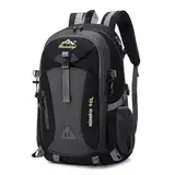 Wanderrucksack 40L Herren Damen Trekkingrucksack Wasserdichter Rucksack Leicht Groß Reiserucksack, Outdoorrucksack mit Reflexstreifen Für Wandern, Radfahren, Klettern, Bergsteigen und Reisen Sport