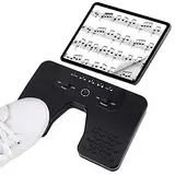 Tavsou Bluetooth Page Turner Pedal für Tablets Smartphones wiederaufladbar lautlos, Modern