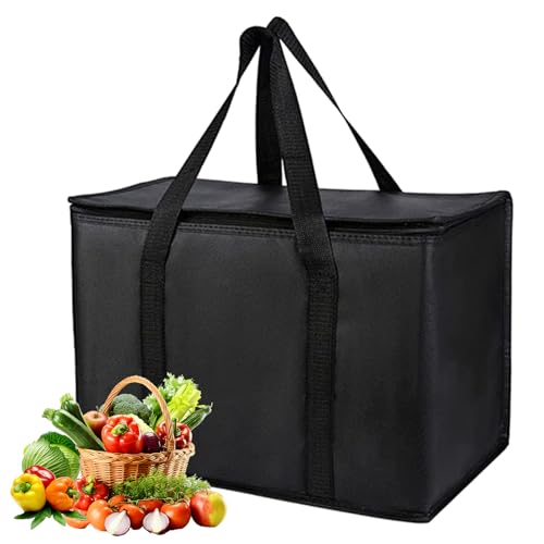 Isoliertes Lunchbeutel - Großer 65L -70L Thermalisolierungspaket, Hochleistungskühler | Nicht Gewebter Zusammenklappbarer Lebensmittelkörper Für Catering, Lebensmittellieferung, Wärmer, Tragbarer Pick
