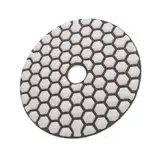 100 mm Diamant-Polierpad, Körnung 50, 400, 1500, 3000, scharfe, flexible Trockenschleifscheibe for Granit, Marmor, 10,2 cm(3000 * 4 INCHES)