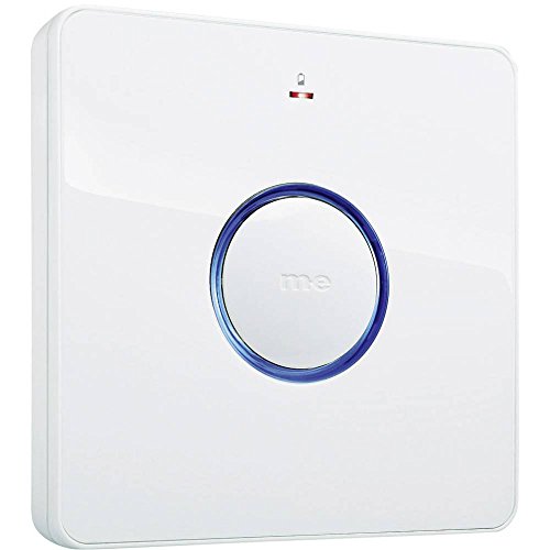 m-e modern-electronics 1418373 41024 Funkklingel Empfaenger, Weiß