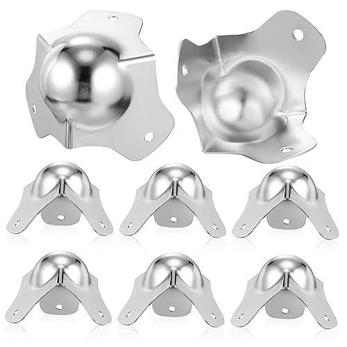 KALLORY 8Stücke Teiliges Eckschützer für Möbel Robuste Hitzebeständige Ball Kantenschutzvorrichtungen für Flugschränke und Aufbewahrungslösungen Einfache Installation