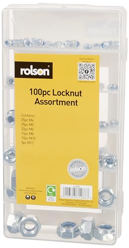 Rolson 61288 Kontermutter Sortiment, 1.000 Teile