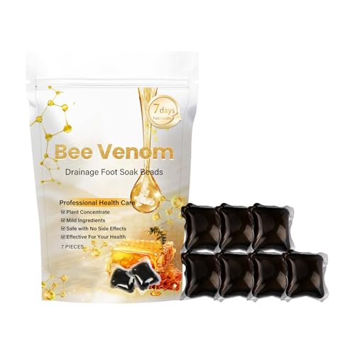 Fußsoak, Müdigkeit Relief Soak, tägliche Entspannung, Tiefenreinigung und Auffrischungsformel, ideal für Post Workout Recovery, Spa wie Fußpflege zu Hause, 3,9 x 3,5 cm