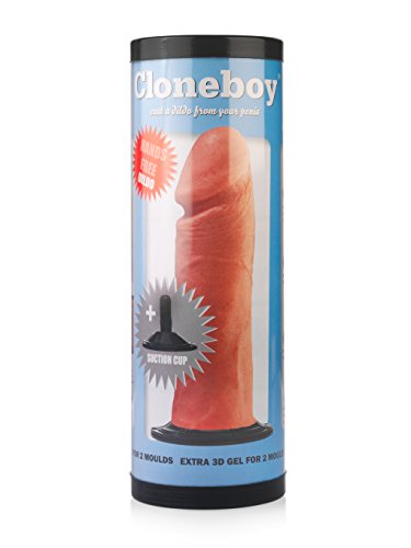 CLONEBOY Penis Abdruck Dildo-Kit Mit Saugnapf Hautfarben, Schwarz