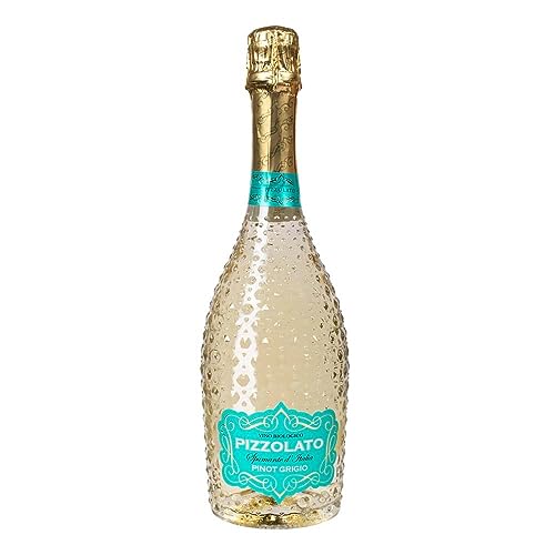 Pizzolato Pinot Grigio Spumante, extra trocken (1 x 0,7 l)