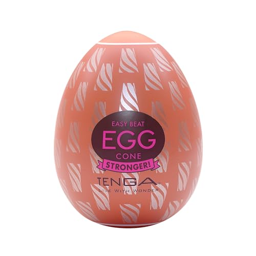 TENGA EGG Hard Cone Masturbator für Männer - Masturbationshilfe in diskreter Verpackung - Einwegprodukt - 1 Ei (1er Pack)