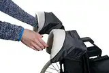 Pflegehome24® Rollator-Handschuhe Rollstuhl Handschuhe, 1 Paar