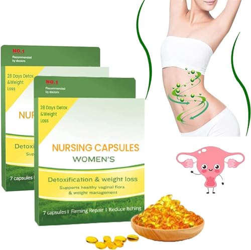 2024 Ultraslim Natural Detox S_limming Capsules, Ultraslim Detox Capsules,Body Detoxification and Fat Burnin,Instant Anti-Itching Detox S_limming Products,Firming and Care Vagina for Women (2 box)