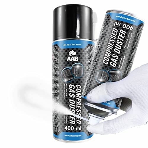 AABCOOLING Kältespray Reiniger 400ml, Druckluftspray, Icespray für Schnelles Einfrieren, Einfaches Abkühlen von Mechanischen und Elektronik Teilen, Eisspray, Kühlspray, Kühler, -50°C