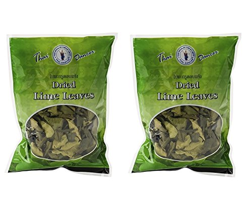 2er Pack x Thai Dancer - getrocknete Kaffir Limettenblätter - 25g