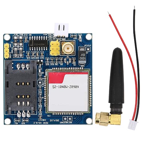 Drahtloses Erweiterungsmodul, SIM 900A Modul Entwicklungskarte SMS GSM GPRS STM32 A6 Elektronische Übertragungskomponente mit Antenne