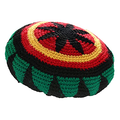 ZffXH Rasta Mütze, Knitting Reggae Mütze Rasta, Jamaika Mütze, Rasta Beanie, Bunte Mütze Herren, Hippie Mütze Rasta, Jamaika Hut, Rasta Cap, Rasta Mütze Dreadlocks, Rasta Reggae Schirmmütze