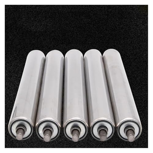 AVLLSO Universalwalzenrolle 5 STK Hochleistungs-Ersatzrollen, Förderrollen in Industriequalität für Zaunmäher-DIY-Projekte(Dia 25MM/1'',L 300MM(11.8in))