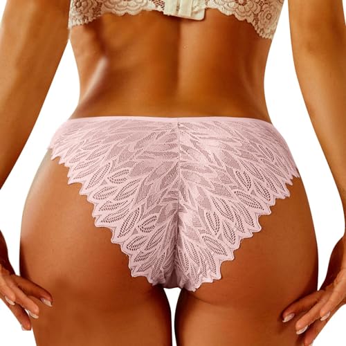 Unterhosen Damen, Slips Damen, Bequem Weich Pantys Leichte Atmungsaktive Unterwäsche Täglich Underwear Soft Stretch Damenslip Scheuern Sexy Damenunterhosen