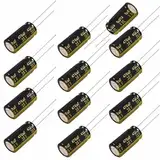 Rosfix Elektrolitischer Kondensator – Low ESR 470uF 35V | 10x17mm | Raster 5mm | Temperaturbereich -40°C bis +105°C | Elektronikkomponenten – 10 Stück