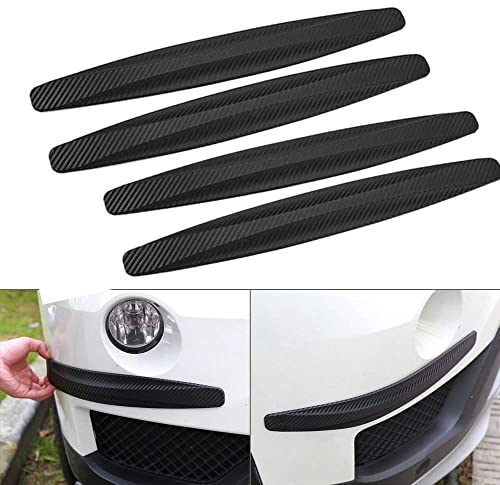 Voarge 4 Stück Universal Auto Ecke Stoßstange Guard Anti-Scratch Protector Aufkleber Streifen