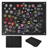 Patches Klett Wand, 60 x 45cm Taktische Militär Patch Holder, Wand Klettfläche Klettmatte Taktische Patch-Display-Tafel Board Organizer Display Tafel Mit Ösen für Aufklebern Stempeln Abzeichen