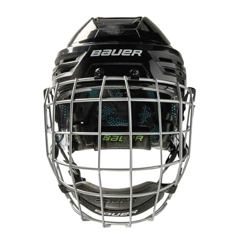 Bauer Re-Akt 85 Helm Combo Senior, Größe:L, Farbe:schwarz