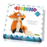 Creagami 3178728 Origami 3D, Papierskulptur Fuchs, Bastelset für Erwachsene und Kinder ab 7 Jahren, 501 Teile