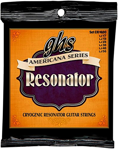 GHS Americana Series - Resonator String Set, Regular, .017-.056