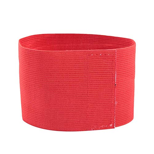 Fußballarmband, MAGT Einstellbare Outdoor-Mannschaftssportgruppen Fußballarmbänder Spieler-Bands(rot)