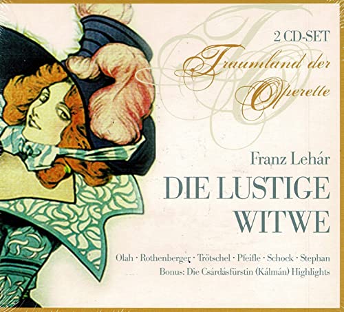 Franz Lehar: Die lustige Witwe (Operette) (Gesamtaufnahme) (2 CD)