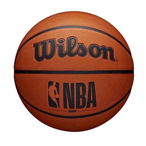 WILSON NBA DRV Series Basketball – DRV, Braun, Größe 15,2–72,4 cm