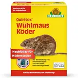 Neudorff Quiritox WühlmausKöder, hochattraktiver Köder für Wühlmäuse zur sicheren Bekämpfung, 200g