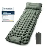 CALIYO Isomatte Selbstaufblasende Camping – Verdickte Luftmatratze mit FußpressPumpe, Ultraleicht & Wasserdicht | Integriertes Kopfkissen, Kleines Packmaß für Outdoor, Wandern, Zelte & Reisen
