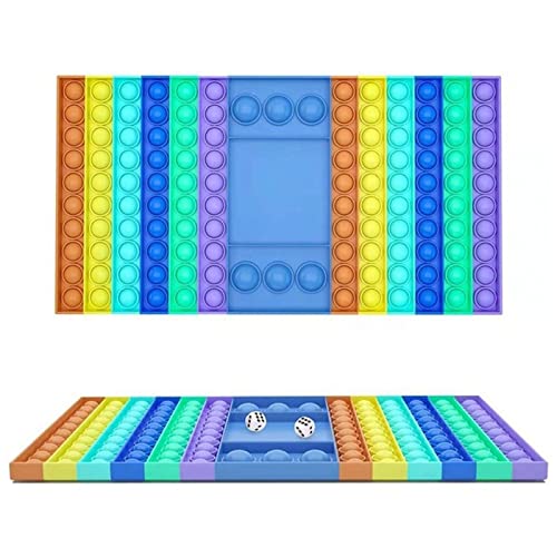 Würfel Top Big Size Push Board Spiel XL. Riesige Mit Würfeln Bunte Spielzeug Einfache Grübble for Kinder Antistress Spielzeug Spaß Geschenkfamilie Gezinkte Würfel ( Size : 1 )