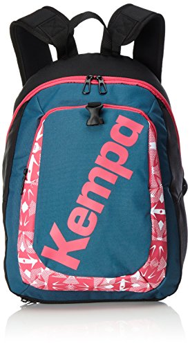 Kempa Kinder Tasche Rucksack, Petrol/Magenta, 50 x 25 x 10 cm, 15 Liter