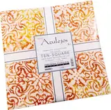 Lunn Studios Artisan Batiks Azulejos 42 25,4 cm Quadrate Schichtkuchen Robert Kaufman TEN-1234-42