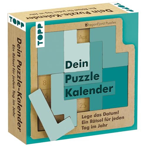 Dein Puzzle-Kalender. Lege das Datum – ein Rätsel für jeden Tag im Jahr. Das patentierte Original. Ewiger Kalender mit der unbegrenzten Logik-Herausforderung