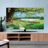 Hixingo TV Staubschutzhülle, Landschaft TV Abdeckung Staubschutzhülle TV Abdeckung Schutzhülle Fernseher Fernsehabdeckung TV Schutzhülle Multifunktional (40-43inch,Pflanze)