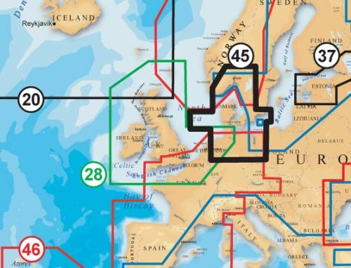 Navionics 45XG Gold XL9, Skagerrak & Kattegat