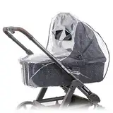 Zamboo Universal Komfort Regenschutz für Kinderwagen/Babywannen - gute Luftzirkulation, Sichtfenster mit Vordach, Schadstofffrei