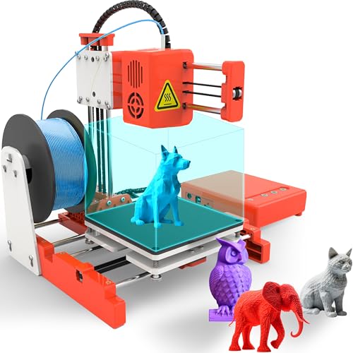 3D Drucker mit Magnetisches Herausnehmbares Druckoberfläche, Hochpräzise 3D-Druckerdüse Schnell-Slicen Schnellmontage-Bausatz Drucker